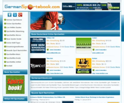 Germansportsbook.com Screenshot