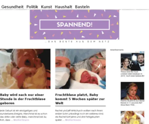 Germanstories.com(German Stories) Screenshot