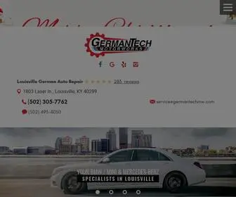 Germantechmotorworks.com(GermanTech MotorWorks LLC) Screenshot