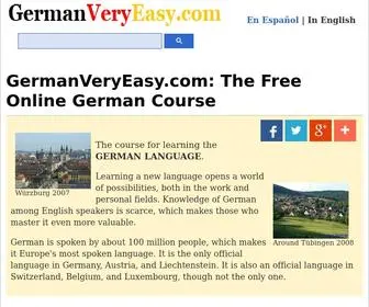 Germanveryeasy.com(The Free Online German Course) Screenshot