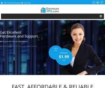 GermanvPs.com(Hosting solutions) Screenshot