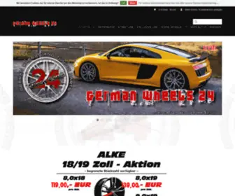 Germanwheels24.de(Die schönsten Räder für dein Auto...Alufelgen von A) Screenshot