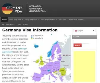 Germany-Visa.org(Germany VISA) Screenshot