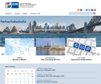 Germany.org.au(The German) Screenshot