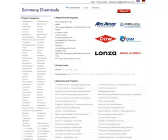 Germanychem.com(Germany Chemicals) Screenshot