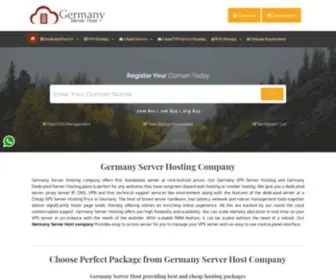 Germanyserverhost.com(Best Germany dedicated server hosting company) Screenshot