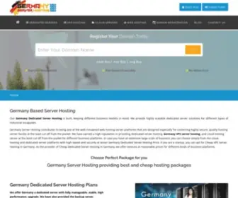 Germanyserverhosting.com(Germany Dedicated Server Hosting) Screenshot