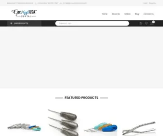 Germedusadental.com(Dental Surgical High Quality Stainless Steel Instruments) Screenshot