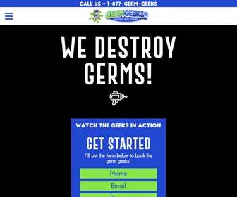 GermGeeks.com(Germ Geeks goal) Screenshot