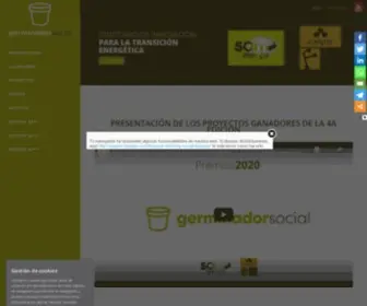 Germinadorsocial.com(Germinador social) Screenshot