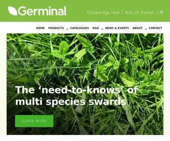 Germinal.ie(Germinal Ireland Agricultural Grass and More) Screenshot