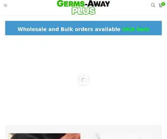 Germsawayplus.com(Germs Away Plus) Screenshot