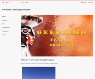 Geronimotradingco.com(Geronimo Trading Company) Screenshot