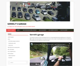 Gerrelt.nl(All about my 1303 super beetle with Alfa Romeo engine) Screenshot