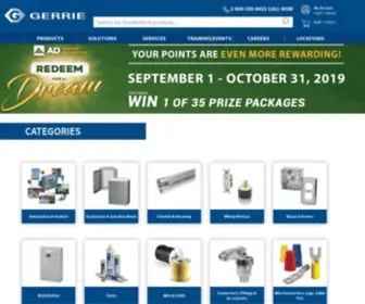 Gerrie.com(Electrical Supply) Screenshot