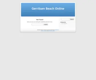 Gerritsenbeach.net(Gerritsen Beach) Screenshot