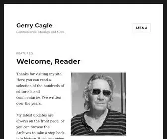 Gerrycagle.com(Commentaries, Musings and More) Screenshot