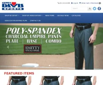 Gerrydavis.com(Gerry Davis Sports) Screenshot