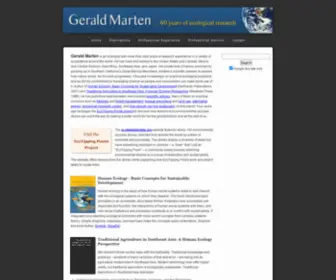 Gerrymarten.org(Gerry Marten) Screenshot