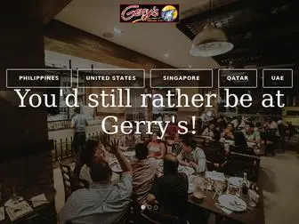 Gerrysgrill.com(Gerry's Grill) Screenshot