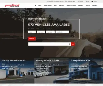 Gerrywoodauto.com Screenshot