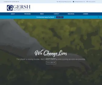 Gershabaservices.com(Gersh Autism) Screenshot