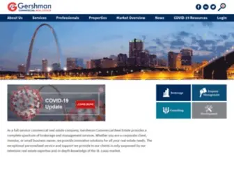 Gershmancommercial.com(New home) Screenshot