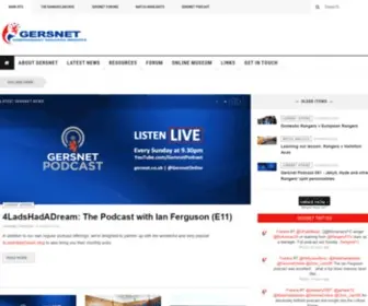 Gersnet.co.uk(Independent Rangers FC fansite) Screenshot