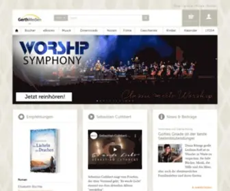 Gerth.de(Christliche Bu) Screenshot