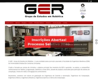 Gerunicamp.com.br(GER Unicamp) Screenshot