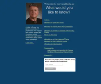 Gervasebushe.ca(GervaseBushe) Screenshot