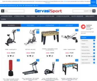 Gervasisport.it(Tutto per la palestra in casa) Screenshot