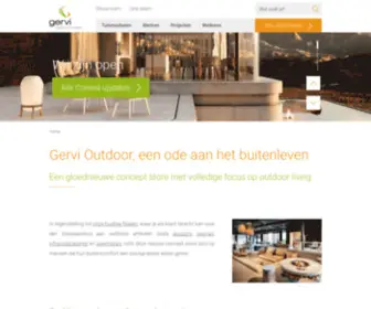 Gervi-Outdoor.be(Gervi outdoor) Screenshot