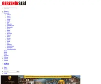 Gerzeninsesi.com(Gerze'nin Sesi) Screenshot