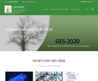 Ges-2000-Knoll.de(GES 2000) Screenshot