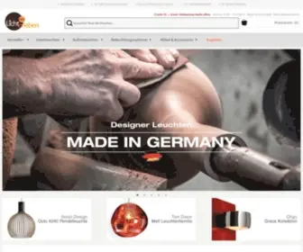 Ges-BO.de(GES Designer Leuchten Online Shop) Screenshot