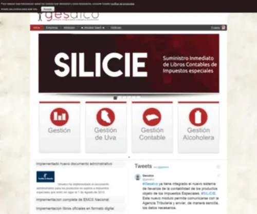 Gesalco.es(Inicio) Screenshot