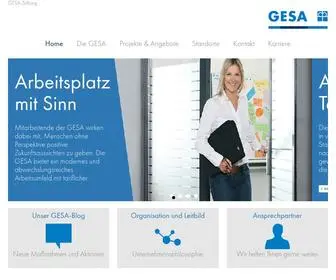 Gesaonline.de(Startseite) Screenshot