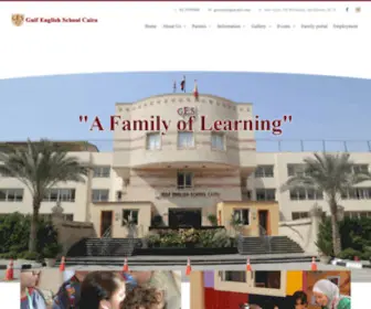 Gescairo.com(Gulf English School Cairo) Screenshot