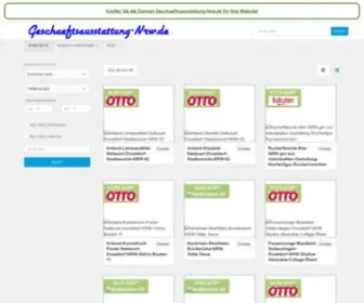 Geschaeftsausstattung-NRW.de(Geschaeftsausstattung NRW) Screenshot