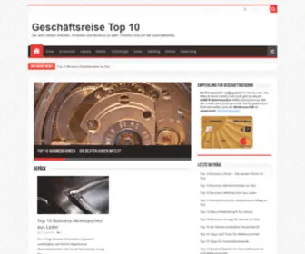 Geschaeftsreise-Top10.de(Geschäftsreise) Screenshot