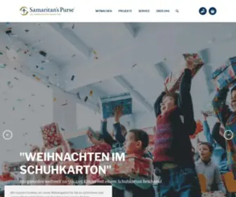 Geschenke-Der-Hoffnung.org(Samaritan's Purse) Screenshot