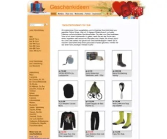 Geschenkideen-Shop.biz(Geschenkideen Shop) Screenshot