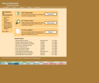 Geschichteboard.de(Das Geschichte Board) Screenshot