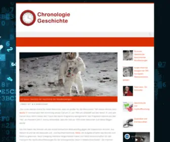Geschichteinchronologie.ch(Menschengeschichte Artikel) Screenshot