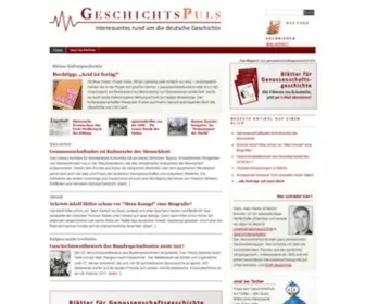 Geschichtspuls.de(Das Blog) Screenshot