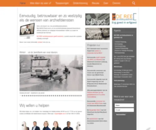 Geschiedenisonlineprijs.nl(DE REE archiefsystemen) Screenshot