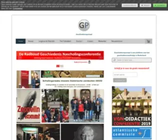 Geschiedenisportaal.nl(De website van geschiedenisportaal) Screenshot