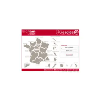 Gescicca.net(GEstion de SColarIté d'un Centre CnAm) Screenshot