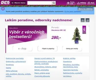 Ges.cz(E-Shop) Screenshot